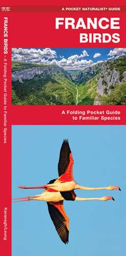 France Birds: A Folding Pocket Guide to Familiar Species de James Kavanagh