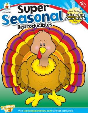 Super Seasonal Reproducibles, Grades Pk - 1 de Carson-Dellosa Publishing