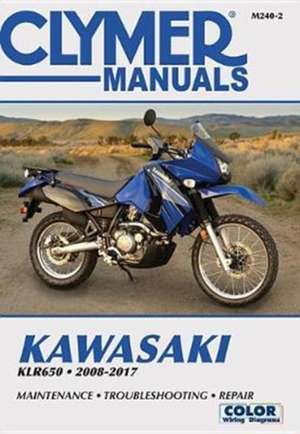 Clymer Kawasaki KLR650 – 2008–17 de Haynes