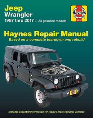 Jeep Wrangler (`87–`17) de Haynes