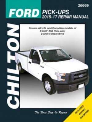 Ford F–150 Pick–ups (`15–`17) (Chilton) de Haynes