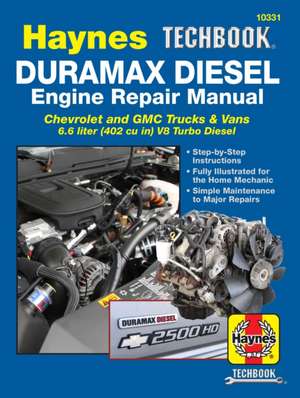 Duramax Diesel Engine (2001–2019) de Haynes