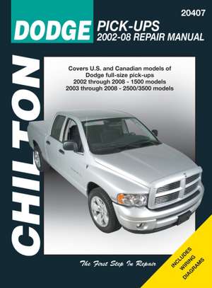 DODGE PICK-UPS 2002-08 de Haynes Publishing