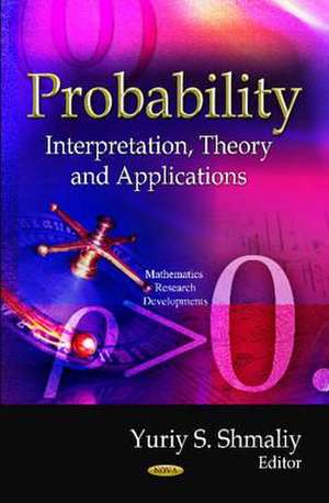 Probability de Yuriy S. Shmaliy