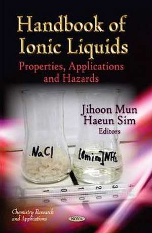 Handbook of Ionic Liquids de Jihoon Mun