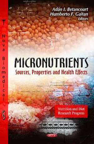 Micronutrients de Adan I. Betancourt