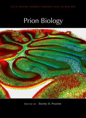 Prion Biology de Stanley B Prusiner