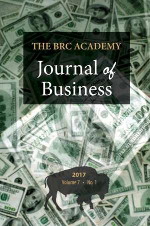 The BRC Academy Journal of Business de Paul S Richardson