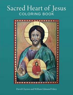 Sacred Heart of Jesus Coloring Book de William Fahey