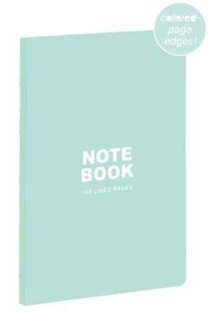 Pastel Mint A5 Notebook de Tbd