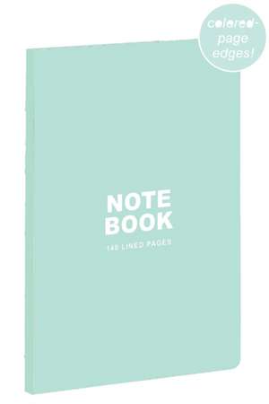 Teneues - A5 Notebook: Mint, 140 Lined Pages, Raw Sewn Spine, Lays Flat