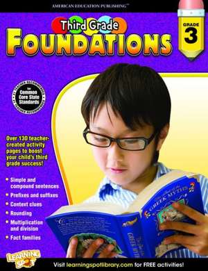 Third Grade Foundations, Grade 3 de American Education Publishing