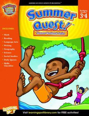 Summer Quest(tm), Grades 3 - 4 de American Education Publishing