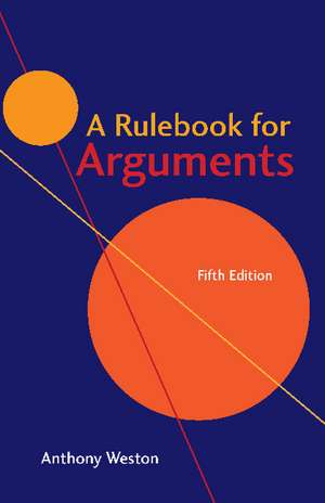 A Rulebook for Arguments de Anthony Weston