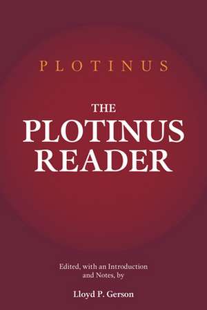 Plotinus Reader de Plotinus