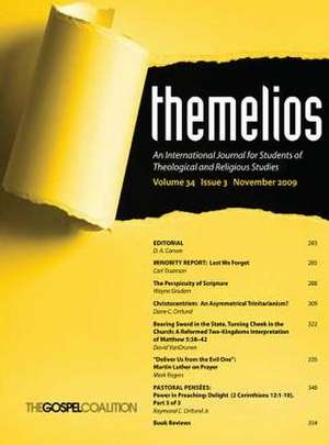 Themelios, Volume 34, Issue 3 de D.A. Carson