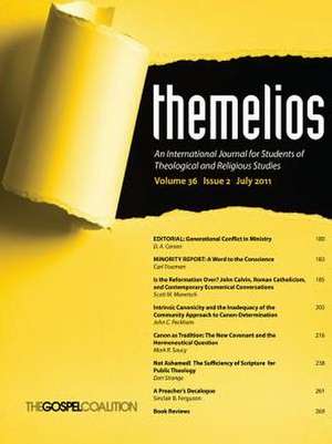 Themelios, Volume 36, Issue 2 de D.A. Carson