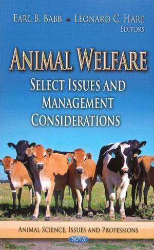 Animal Welfare de Earl B. Babb