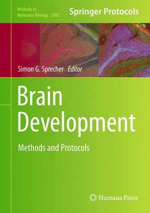 Brain Development: Methods and Protocols de Simon G Sprecher