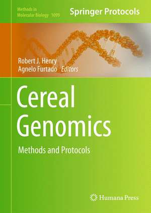 Cereal Genomics: Methods and Protocols de Robert J. Henry