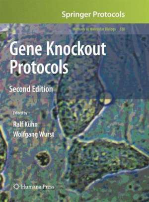 Gene Knockout Protocols de Ralf Kühn