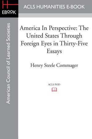 America in Perspective de Henry Steele Commager