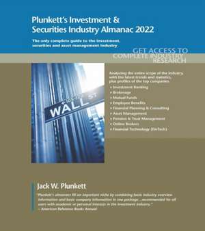 PLUNKETTS INVESTMENT SECURITIES INDUS de PLUNKETT