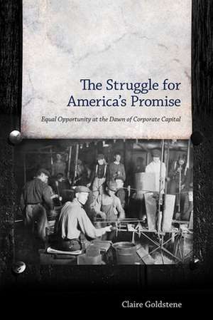 The Struggle for America's Promise: Equal Opportunity at the Dawn of Corporate Capital de Claire Goldstene