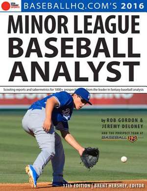 2016 Minor League Baseball Analyst de Rob Gordon