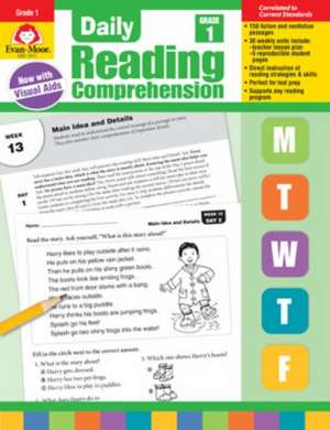 Daily Reading Comprehension, Grade 1 de Evan-Moor Educational Publishers