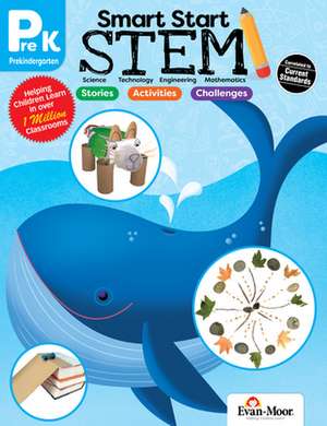 Smart Start: Stem, Prek Workbook de Evan-Moor Corporation