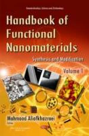 Handbook of Functional Nanomaterials de Mahmood Aliofkhazraei