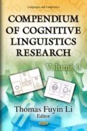 Compendium of Cognitive Linguistics de Thomas Fuyin Li