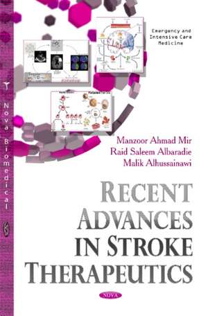 Recent Advances in Stroke Therapeutics de Manzoor Ahmad Mir