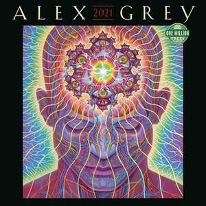 Alex Grey 2021 Wall Calendar de Alex Grey