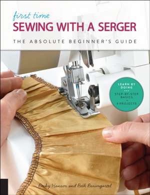 First Time Sewing with a Serger de Becky Hanson