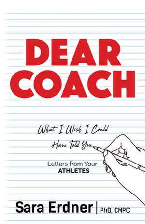 Dear Coach de Sara Erdner