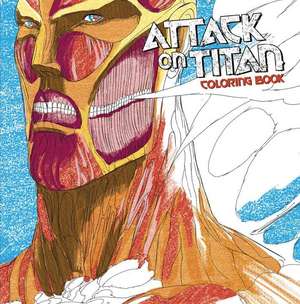 Attack On Titan Coloring Book de Hajime Isayama