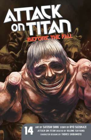 Attack On Titan: Before The Fall 14 de Satoshi Shiki