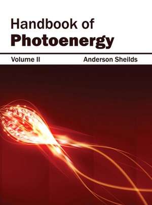 Handbook of Photoenergy de Anderson Sheilds