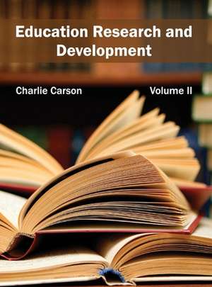 Education Research and Development de Charlie Carson