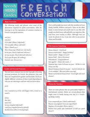 French Conversation (Speedy Study Guide) de Speedy Publishing Llc