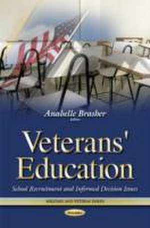 Veterans' Education de Anabelle Brasher