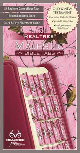 Realtreetm Pink Camo Bible Tabs de Ellie Claire