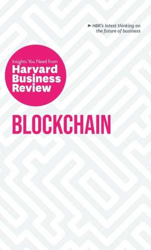 Blockchain de Harvard Business Review