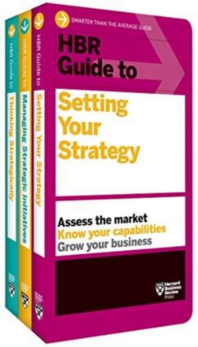 HBR Guides to Building Your Strategic Skills Collection (3 Books) de Harvard Business Review