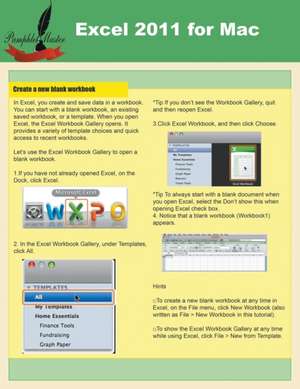 Excel 2011 for Mac de Pamphlet Master