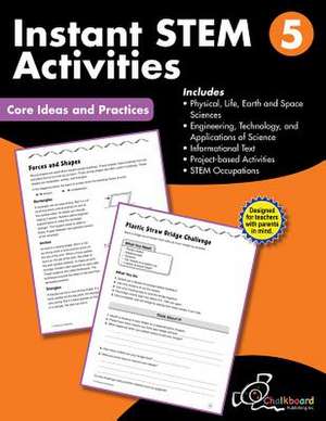 Instant STEM Activities Grade 5 de Janis Barr
