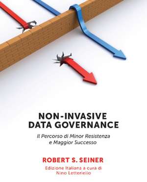 Non-Invasive Data Governance Italian Version: Il Percorso di Minor Resistenza e Maggior Successo de Bob Seiner