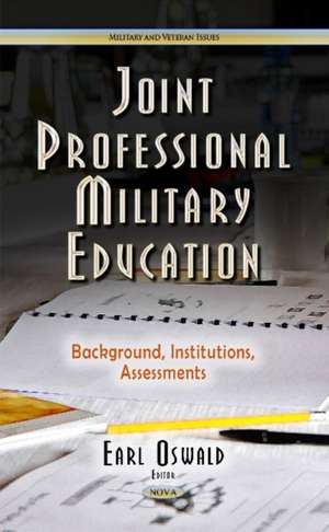 Joint Professional Military Education